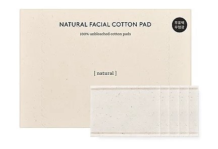 HYGGEE Natural Facial Cotton Pads (80pcs) ( C )